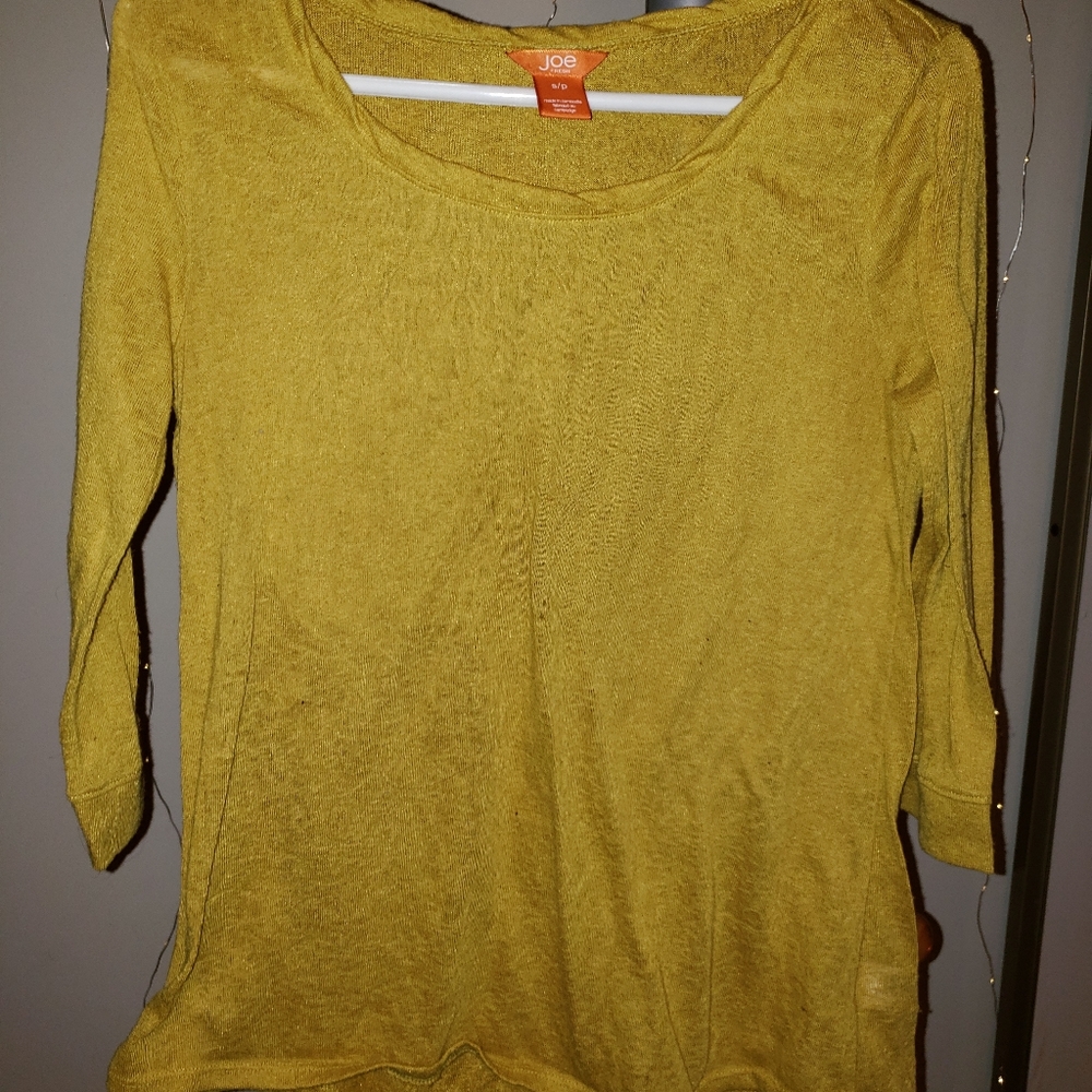 Soft joe 3/4 sleeve thin top